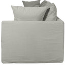 Chalet 3 Seater Slip Cover Sofa- Pastel Grey at online8 furniture store Auckland