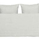 Chalet 3 Seater Slip Cover Sofa- Pastel Grey at online8 furniture store Auckland