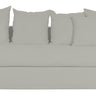 Chalet 3 Seater Slip Cover Sofa- Pastel Grey at online8 furniture store Auckland