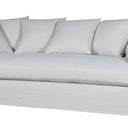 Chalet 3 Seater Slip Cover Sofa- Salt & Pepper at online8 furniture store Auckland