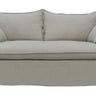 Chantilly 2-Seater Slip Cover Sofa - Salt & Pepper at online8 furniture store Auckland
