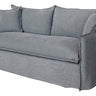 Chantilly 2 Seater Slipcover Sofa - Dark Grey at online8 furniture store Auckland