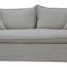 Chantilly 3-Seater Slip Cover Sofa - Salt & Pepper at online8 furniture store Auckland