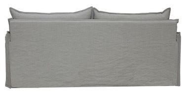 Chantilly 3-Seater Slip Cover Sofa - Salt & Pepper at online8 furniture store Auckland