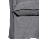 Chantilly 3 Seater Slipcover Sofa - Dark Grey at online8 furniture store Auckland