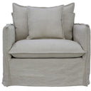 Chantilly Armchair Salt & Pepper at online8 furniture store Auckland