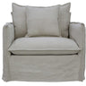 Chantilly Armchair Salt & Pepper at online8 furniture store Auckland