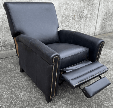 Chatswood Recliner Chair - Belon Black at online8 furniture store Auckland