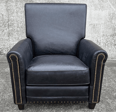 Chatswood Recliner Chair - Belon Black at online8 furniture store Auckland