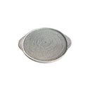 Cheese Tray White Round Large With Glass at online8 furniture store Auckland