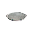 Cheese Tray White Round Large With Glass at online8 furniture store Auckland