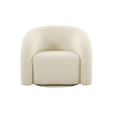 Chicago Swivel Boucle Chair at online8 furniture store Auckland