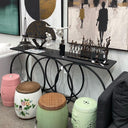 Circle Console Table - 1800mm at online8 furniture store Auckland