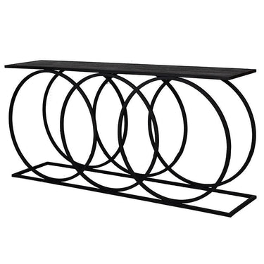 Circle Console Table - 1800mm at online8 furniture store Auckland