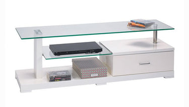 Clare Glass Top TV Unit at online8 furniture store Auckland