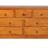 Classic 7 Drawer Lowboy | Dresser at online8 furniture store Auckland