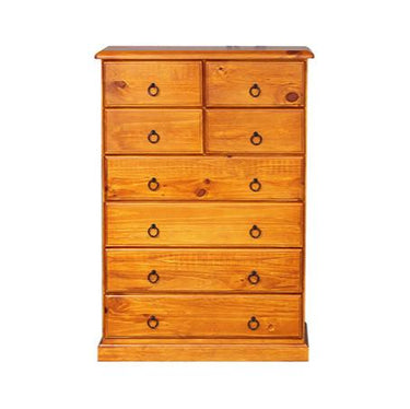 Classic 8 Drawer Tallboy at online8 furniture store Auckland