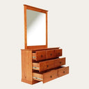 Classic Dresser with Mirror at online8 furniture store Auckland