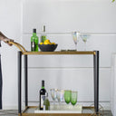 Classic Gold Drinks Trolley at online8 furniture store Auckland