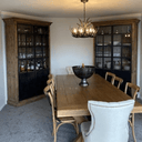 Classic Wall Unit - Metal & Glass at online8 furniture store Auckland