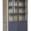 Classic Wall Unit - Metal & Glass at online8 furniture store Auckland