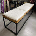 Coach Boucle Bench - Oak at online8 furniture store Auckland