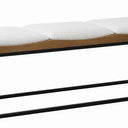 Coach Boucle Bench - Oak at online8 furniture store Auckland