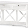 Coast 2 Drawer Hall Table | Hampton Style Console Table at online8 furniture store Auckland