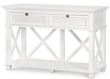 Coast 2 Drawer Hall Table | Hampton Style Console Table at online8 furniture store Auckland