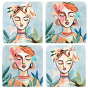 Coasters Composure Resin Set/4 at online8 furniture store Auckland