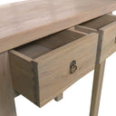 Coastline 2 Drawer Console Table at online8 furniture store Auckland