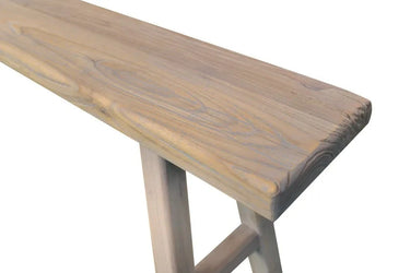 Coastline Aged Elm Bench at online8 furniture store Auckland