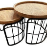 Coffee Table Nest of 2 | Reclaimed Furniture at online8 furniture store Auckland