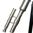 Cohasset Double Barrel Nickel Finish Floor Telescope on Tripod at online8 furniture store Auckland