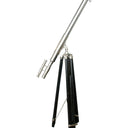 Cohasset Double Barrel Nickel Finish Floor Telescope on Tripod at online8 furniture store Auckland