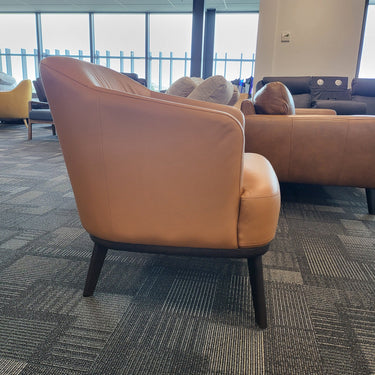 Collingwood Leather Armchair | Genuine Leather Chairs at online8 furniture store Auckland