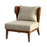 Corset Occasional Chair - Brutus Caramello at online8 furniture store Auckland