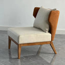 Corset Occasional Chair - Brutus Caramello at online8 furniture store Auckland