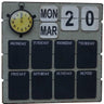 Country Memo Chalk Board with Clock at online8 furniture store Auckland