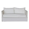 Courtenay 2 Seat Slip Cover Sofa - Cloud at online8 furniture store Auckland