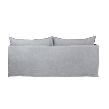 Courtenay 3 Seat Slip Cover Sofa - Grey at online8 furniture store Auckland