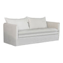 Courtenay 3 Seat Slip Cover Sofa - Salt & Pepper at online8 furniture store Auckland