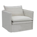 Courtenay Slip Cover Armchair - Salt & Pepper at Online8 Furniture Auckland NZ