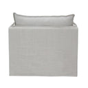 Courtenay Slip Cover Armchair - Salt & Pepper at Online8 Furniture Auckland NZ