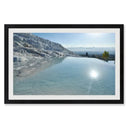 Crystal Waters Framed Canvas Print 90x60 cm at online8 furniture store Auckland