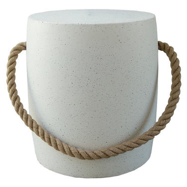 Czech Rope Stool Round at online8 furniture store Auckland