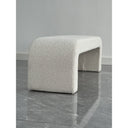 Daphins Bench/Ottoman - Cream Boucle at online8 furniture store Auckland
