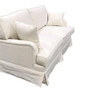 Daytona 2 Seater Feather/Foam Sofa - Cloud at online8 furniture store Auckland