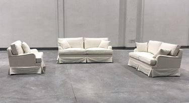 Daytona 2 Seater Feather/Foam Sofa - Cloud at online8 furniture store Auckland