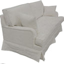 Daytona 2-Seater Sofa Feather Foam - Salt & Pepper at online8 furniture store Auckland